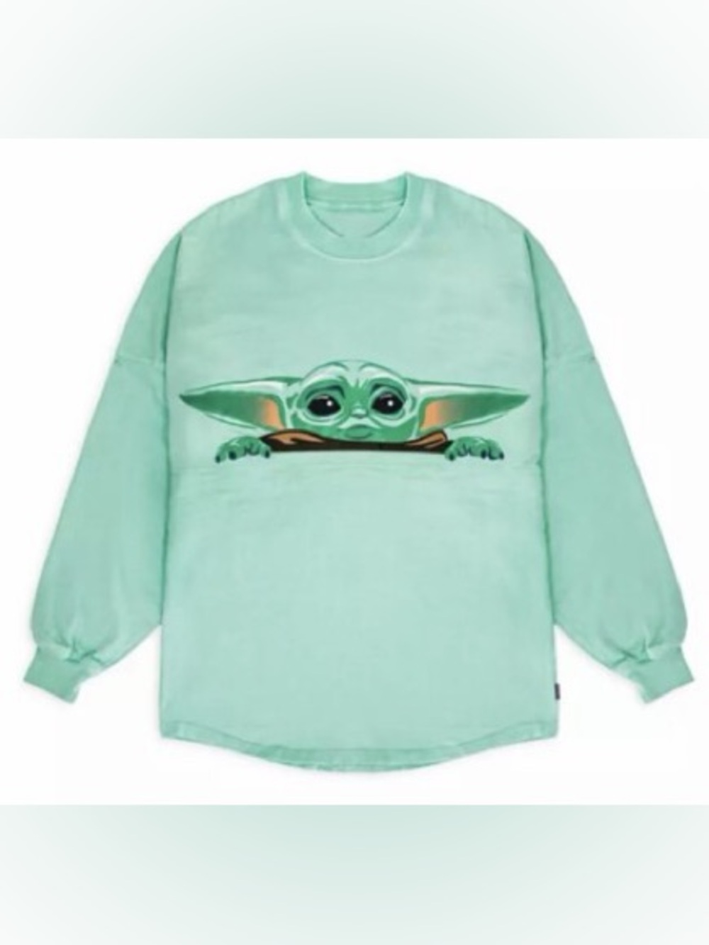 Disney Parks Star Wars The Mandalorian Grogu Spirit Jersey in Mint Green